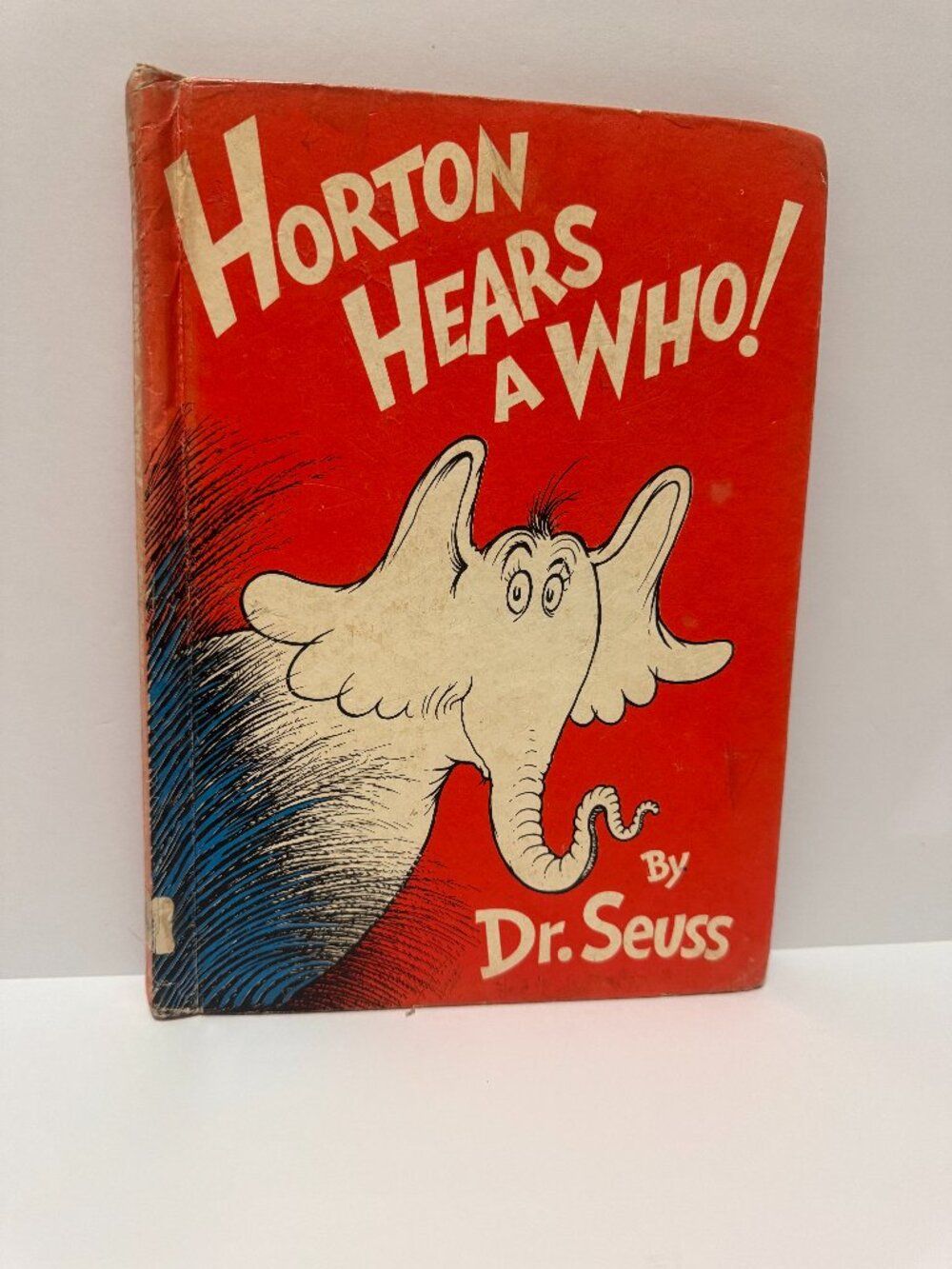Dr. Seuss Horton Hears a Who Vintage Hardcover Ex Library Random House Book